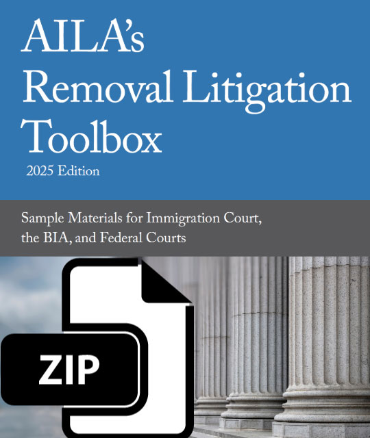 AILA’s Removal Litigation Toolbox