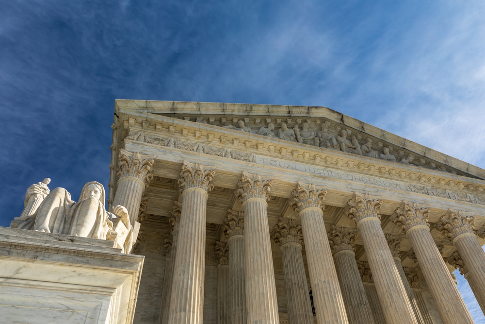 Image of the U.S. Supreme Court building.